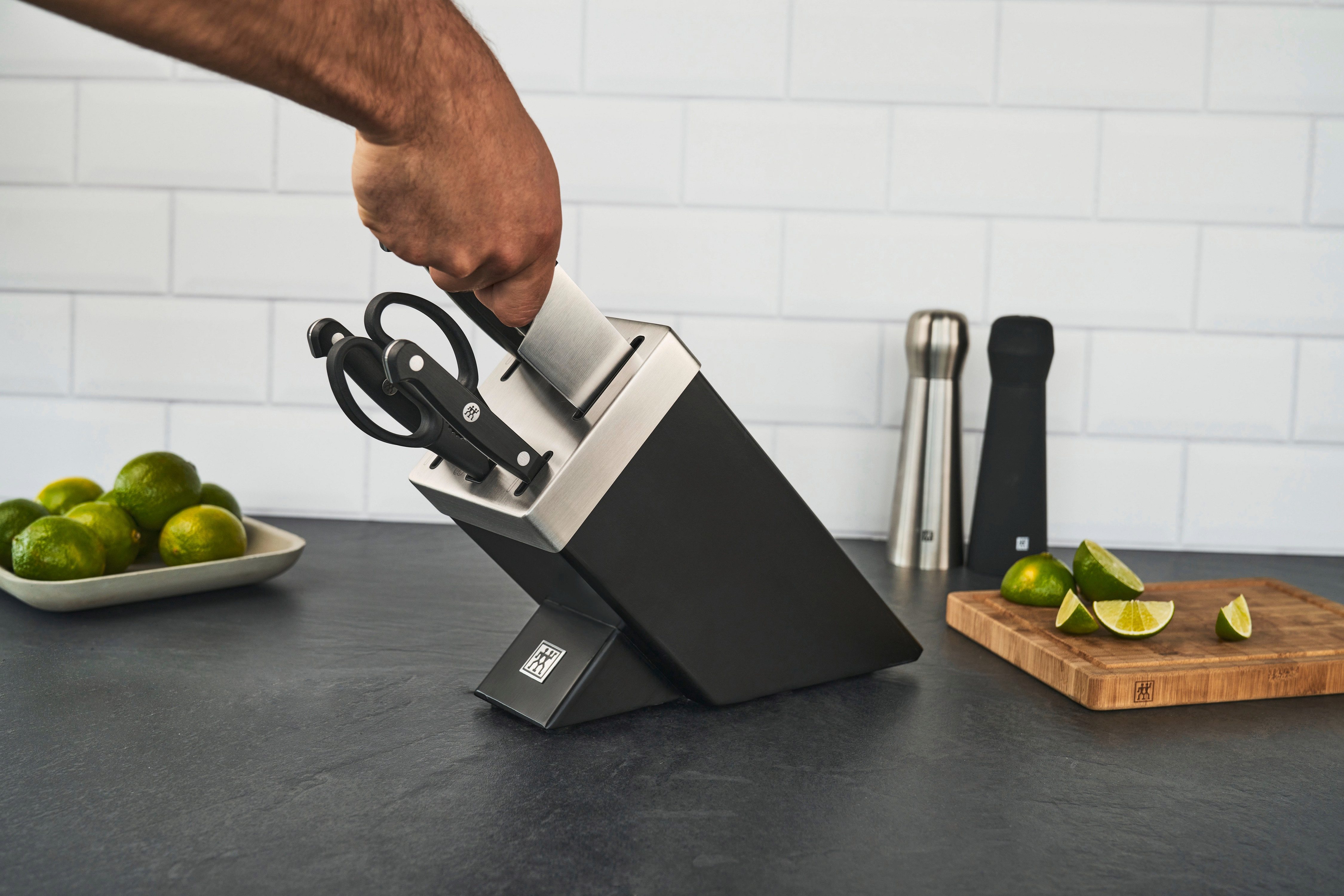 Zwilling Messerblock Gourmet (7tlg), selbstschärfend