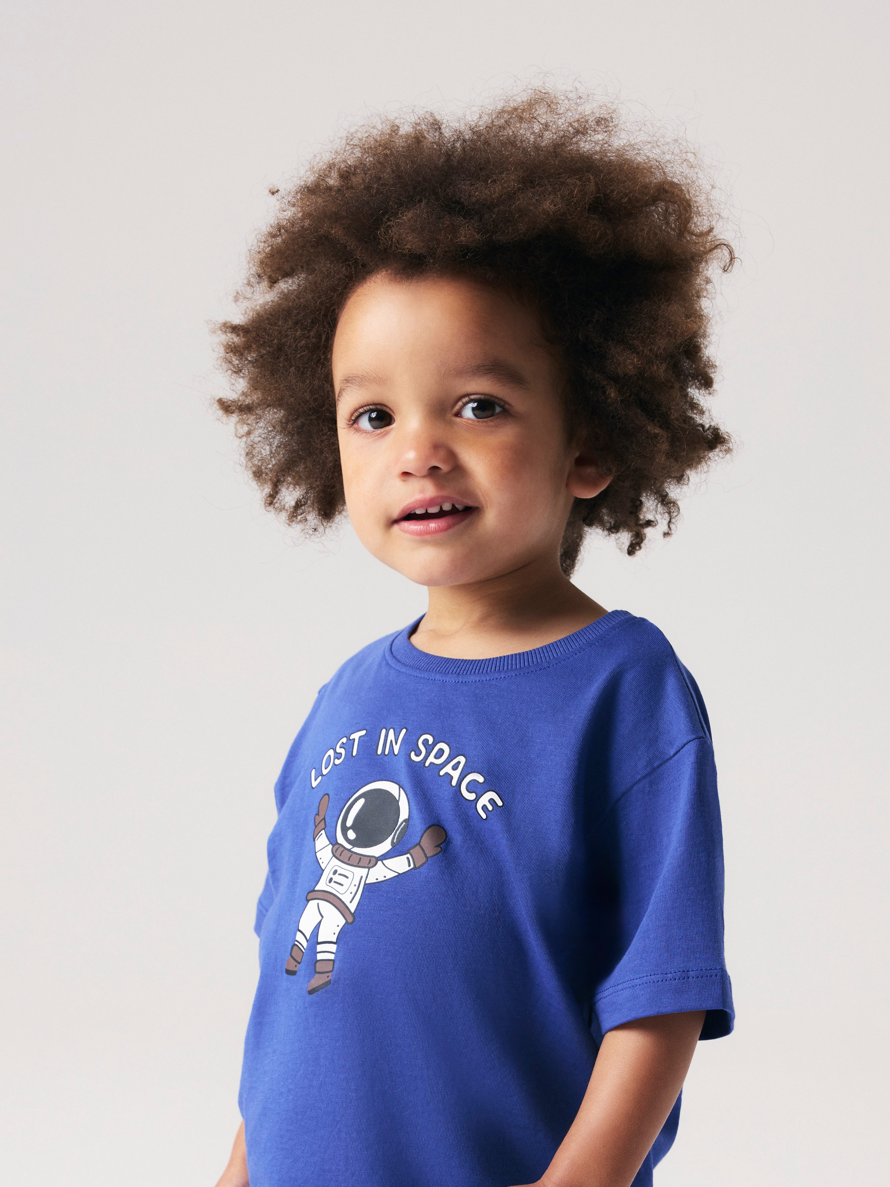 Name It Rundhalsshirt NMMKASIL SS NREG TOP PB Baumwolle, regular fit
