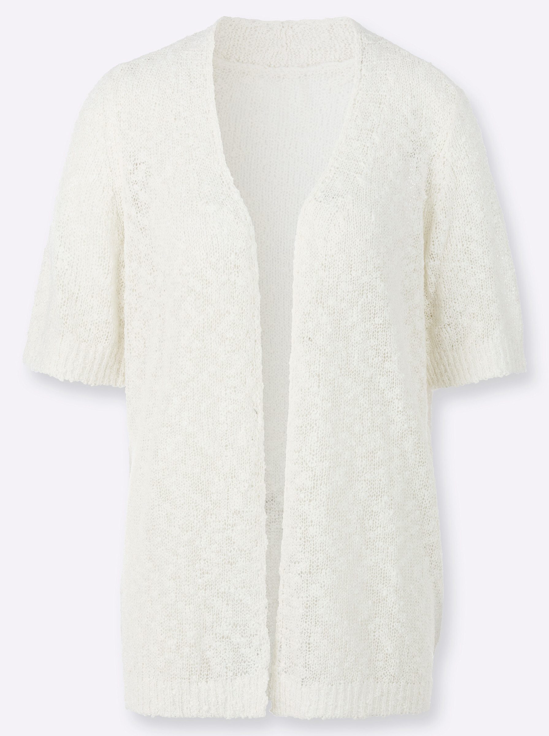 Witt Strickjacke Strickjacke Kurzarm