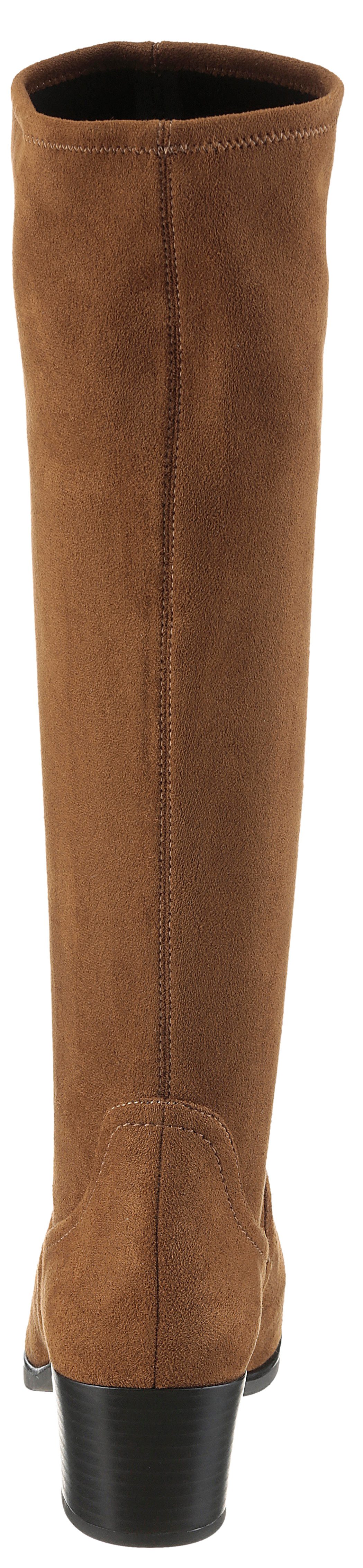 Caprice Stiefel, Blockabsatz, Schlupfstiefel mit Stretch-XS-Schaft günstig online kaufen