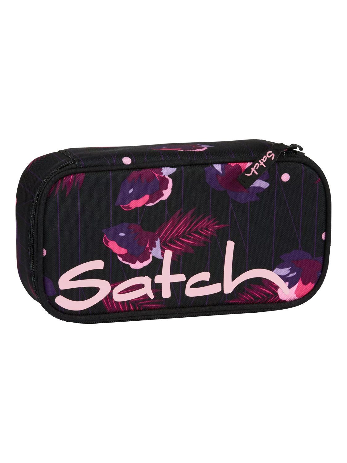 Satch Federmäppchen Schlamperbox, (2-tlg), inklusive Geodreieck und Stundenplan