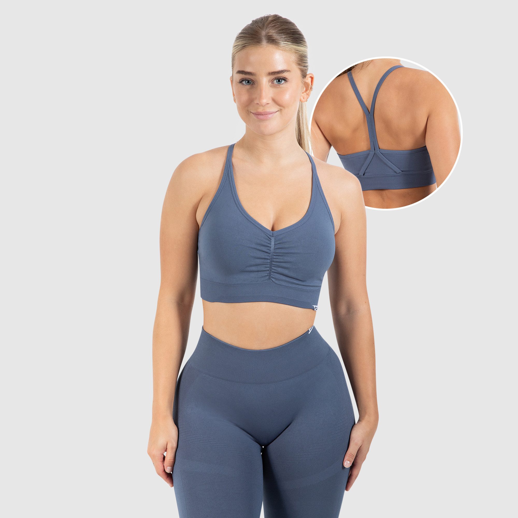 Smilodox Sport-BH Solid Scrunch - günstig online kaufen