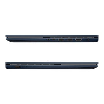 Asus Vivobook X-Serie Notebook (39,60 cm/15.6 Zoll, Intel Core i7 1255U, Iris Xe Graphics G7, 500 GB SSD, fertig installiert & aktiviert)