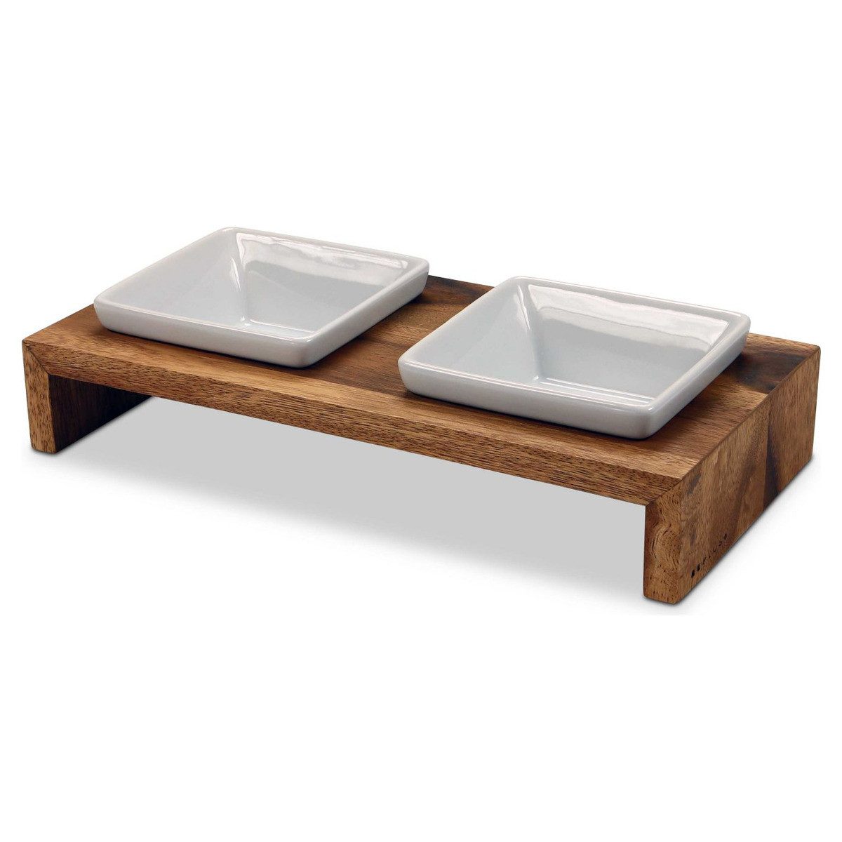 Wolters Napf-Set Futterstation Meshidai Doppelnapf True teak