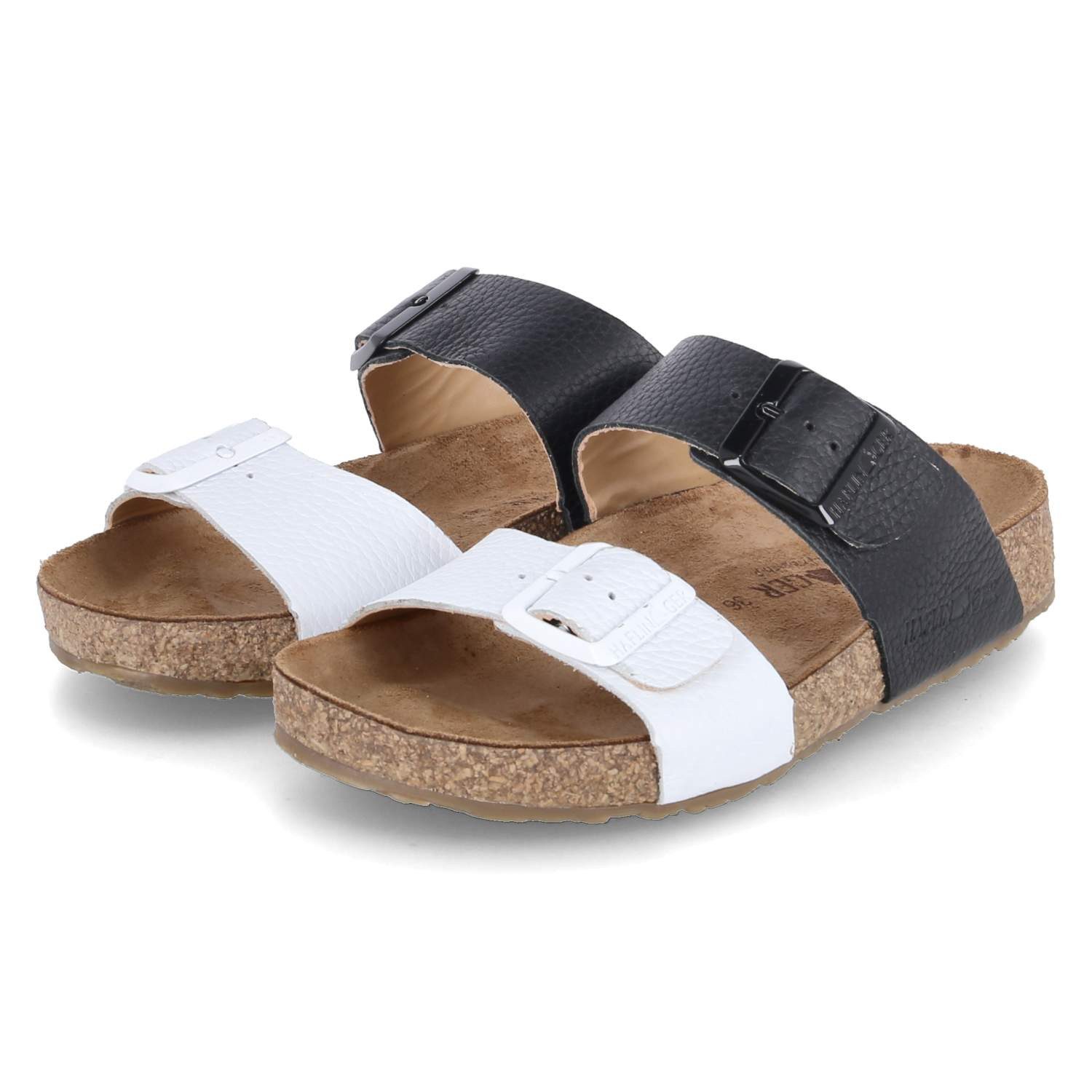 Haflinger Haflinger 819016 - 920 Damen Glattleder weiss Pantolette günstig online kaufen