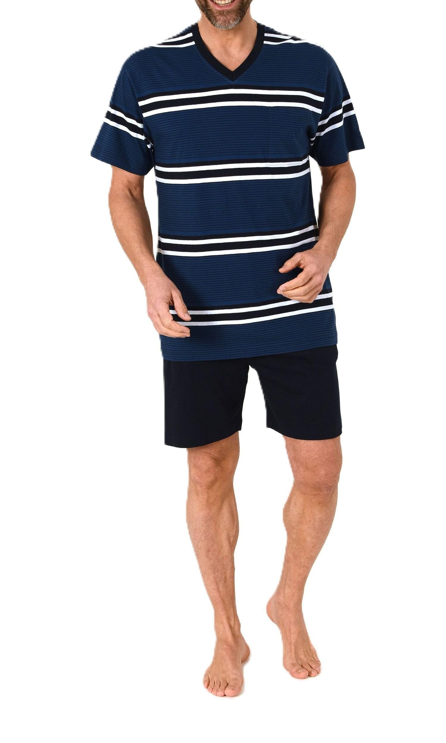 Normann Pyjama Normann Herren Schlafanzug kurzarm Shorty - auch in Übergrös günstig online kaufen
