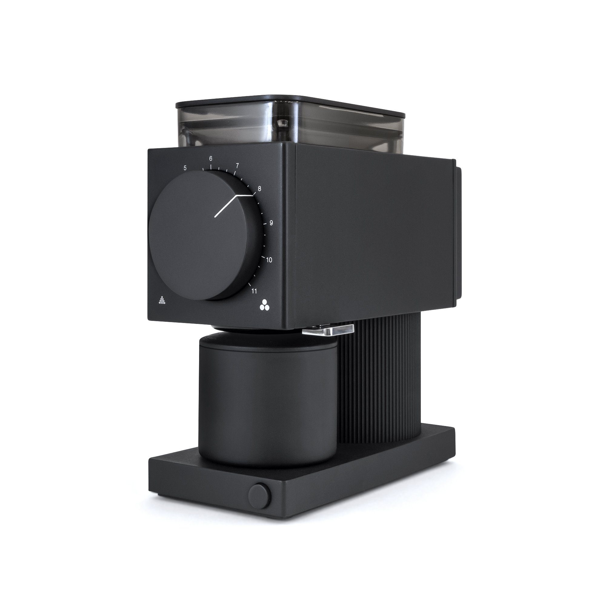 Fellow Kaffeemühle Ode Brew Grinder, 150 W, 64 mm-Scheibenmahlwerk aus Edelstahl, 80,00 g Bohnenbehälter, 31 Mahlgrade