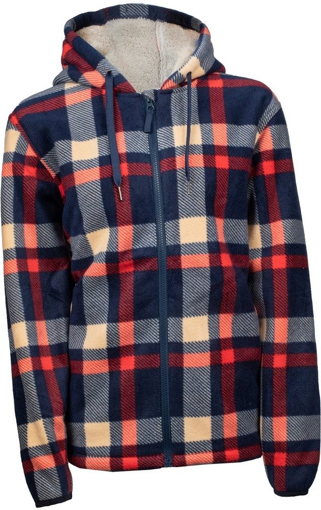 Hard Yakka Rundhalspullover Check Zoodie