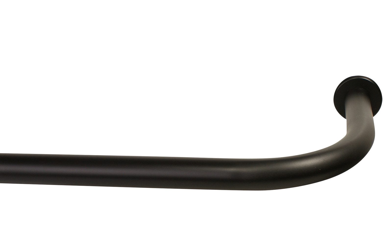 iso-design Gardinenstange Schwarz aus Aluminium 20 günstig online kaufen