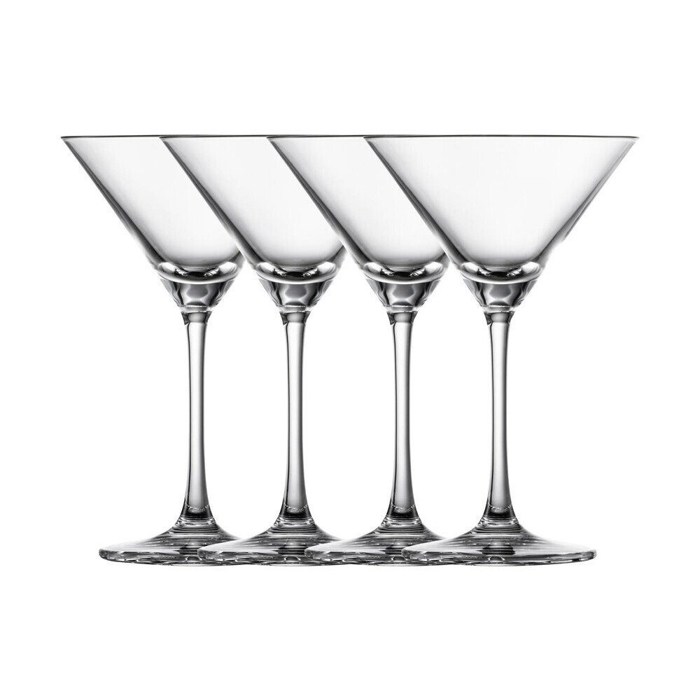 Zwiesel Glas Martiniglas Martiniglas 4er-Set Echo, 4-tlg., Glas, Maschinengeblasen