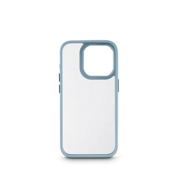 Hama Smartphone-Hülle Handyhülle für Apple iPhone 15 Pro Max, durchsichtig Blau, flexibel