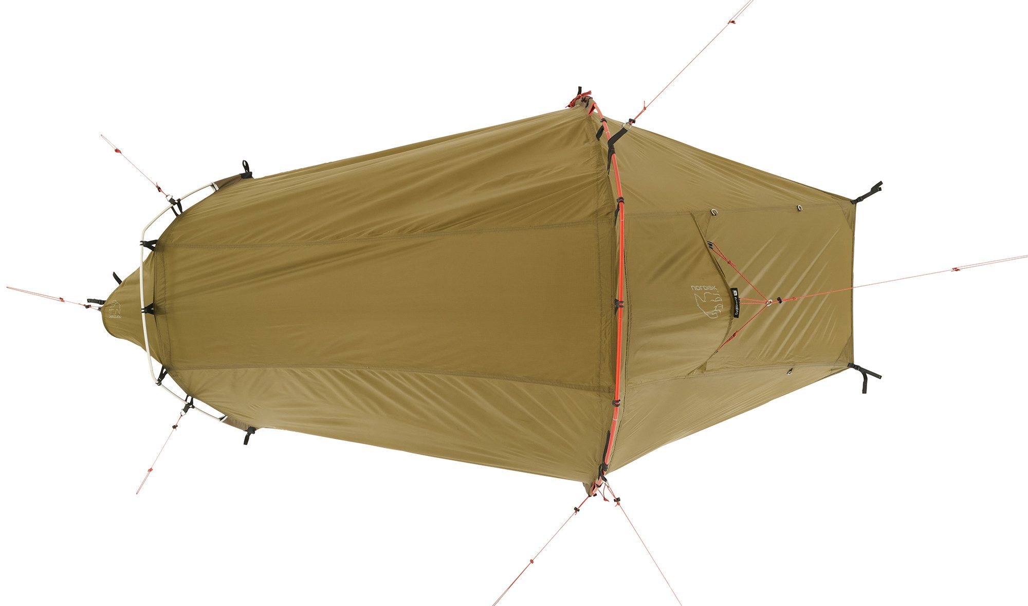 Nordisk Tunnelzelt SVALBARD 1 PU, Personen: 1 (1 tlg)