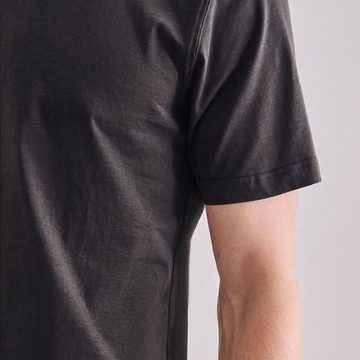 seidensticker T-Shirt Modern Basic (2-tlg) Rundhals-Ausschnitt, kurzarm, Baumwolle, hautfreundlich im 2er Pack