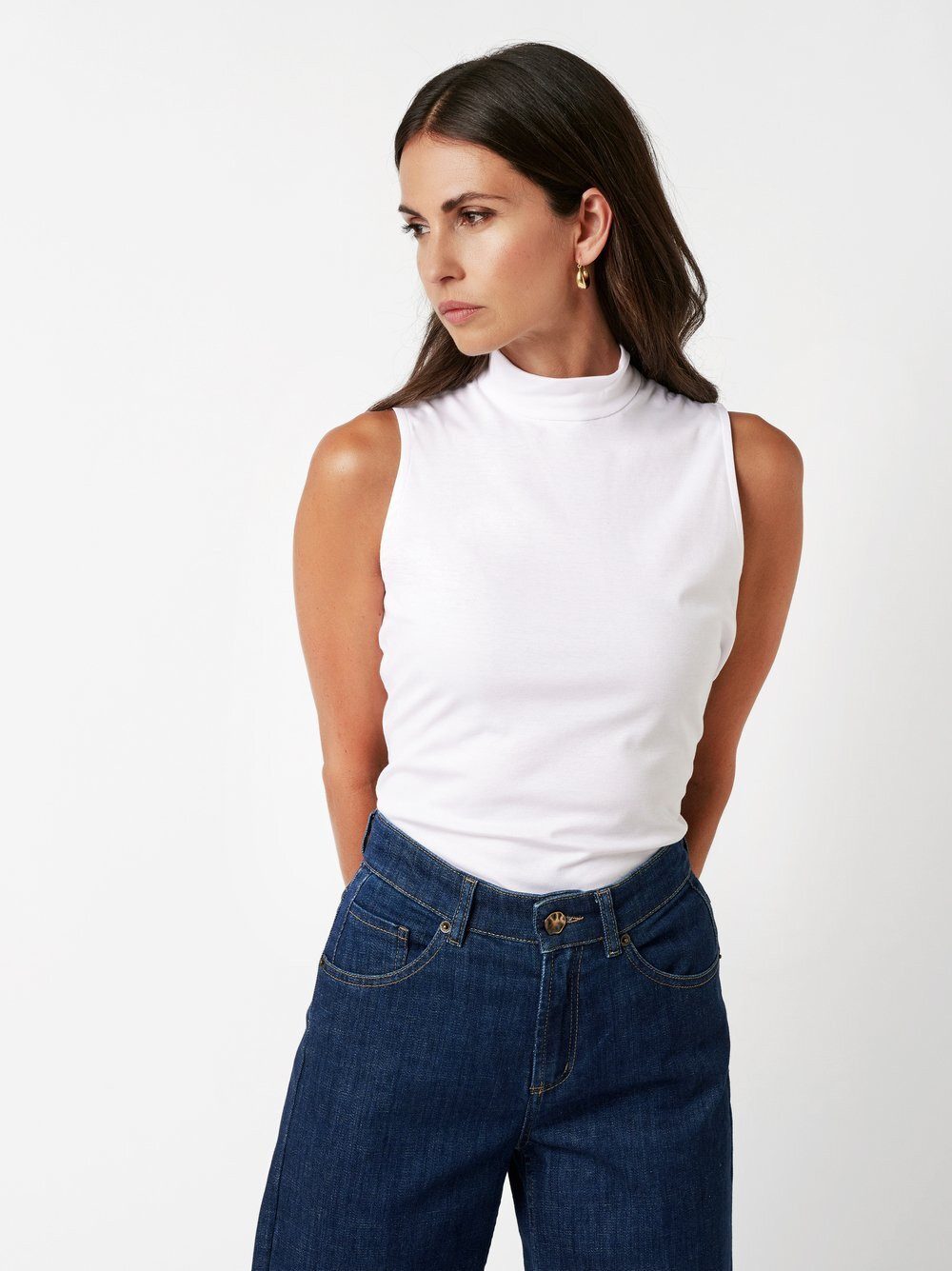 DESOTO Trägertop Alea mit Stehkragen