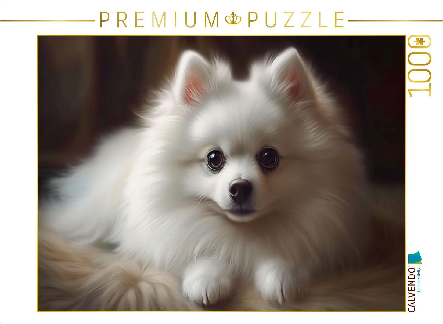 Puzzle CALVENDO Puzzle Ein Motiv aus dem Kalender Zauberhafte Fluffies, 1000