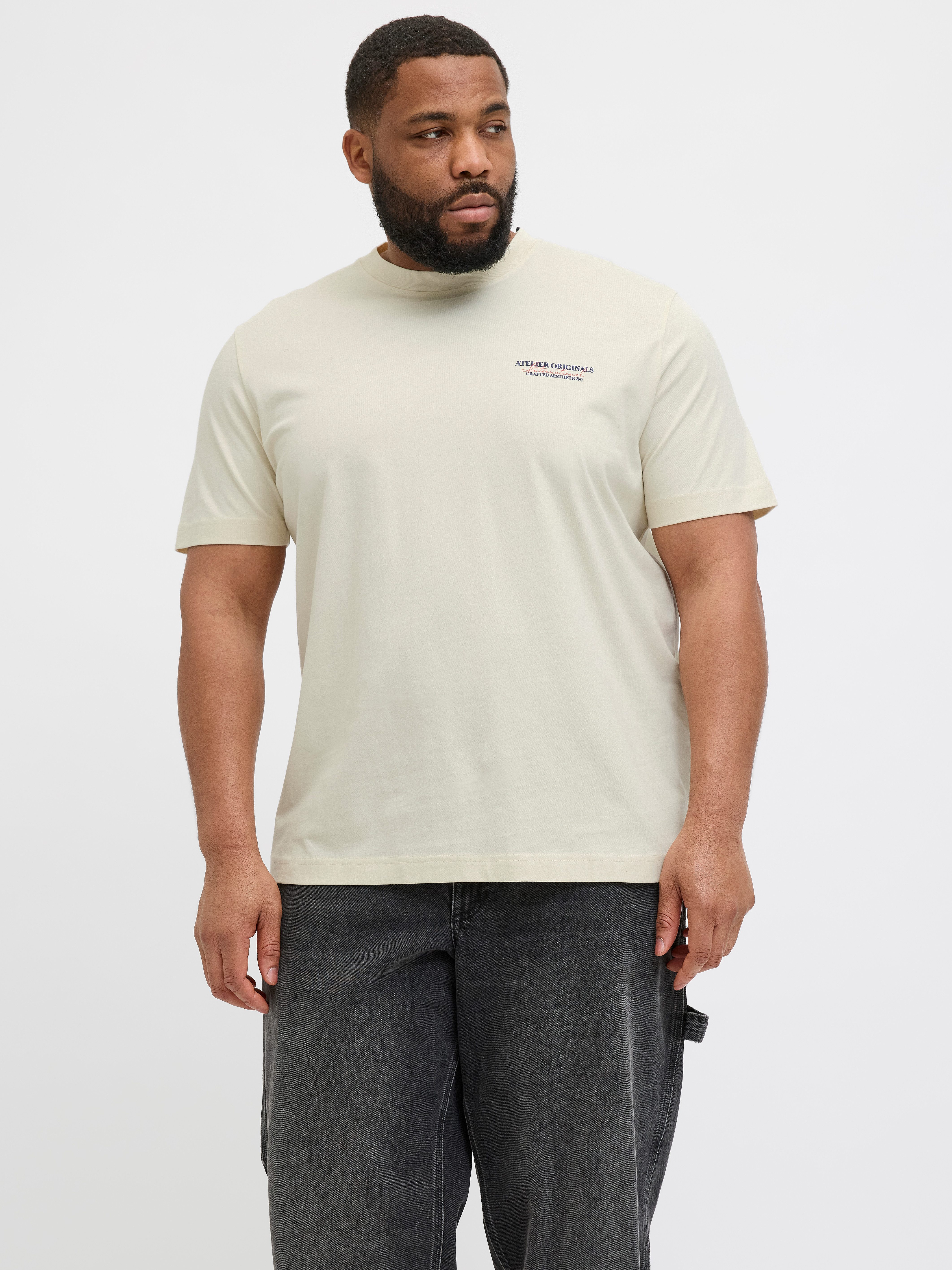 Jack & Jones PlusSize Kurzarmshirt JORISLINGTON TYPE TEE SS CREW NECK PLS günstig online kaufen