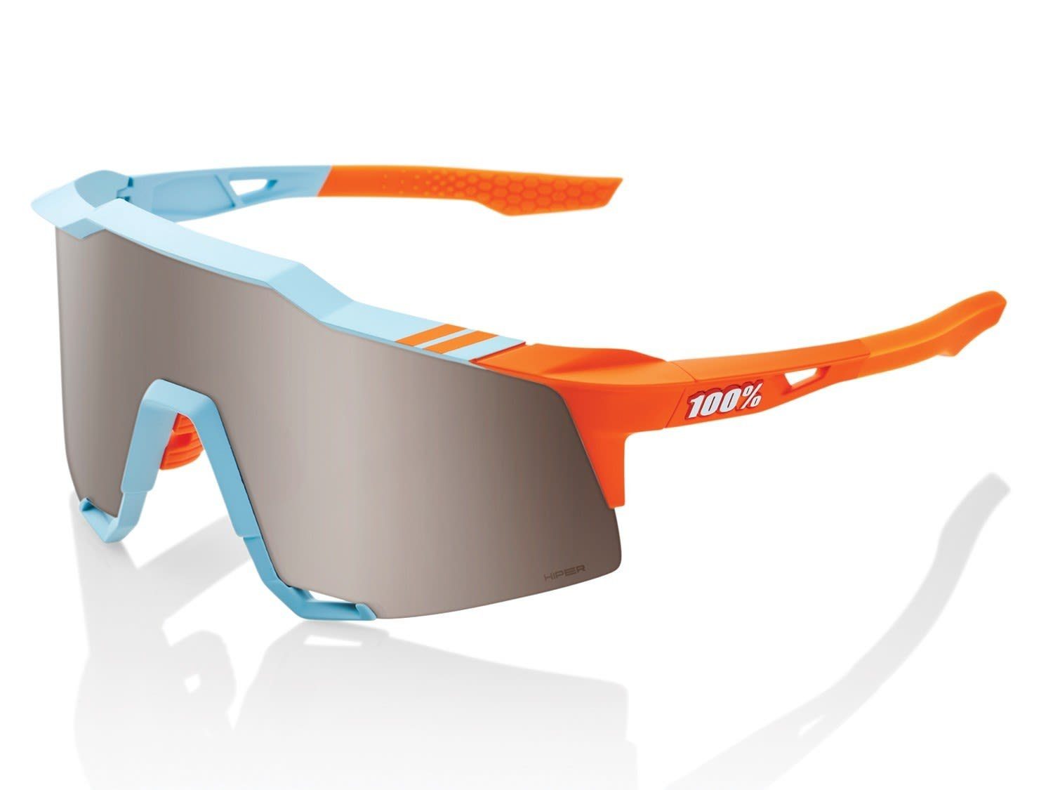100% Sportbrille 100% Speedcraft Hiper Mirror Lens Accessoires Soft Tact zweifarbig