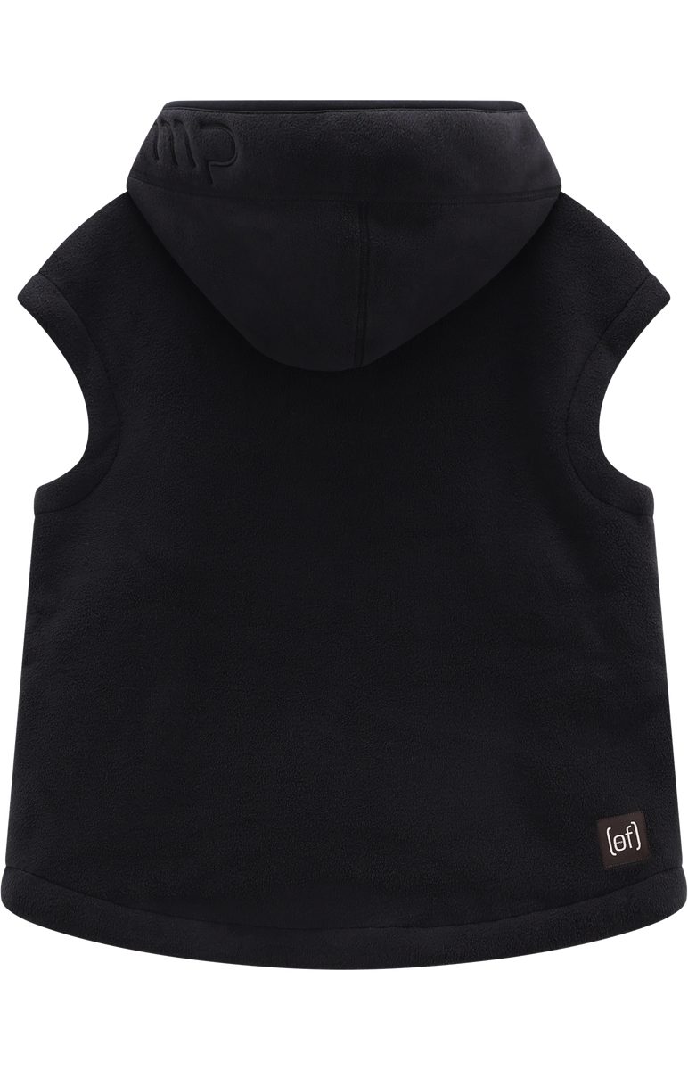 CMP Fleeceweste WOMAN VEST FIX HOOD mit Kapuze, sportlicher Stil, aus Polyester