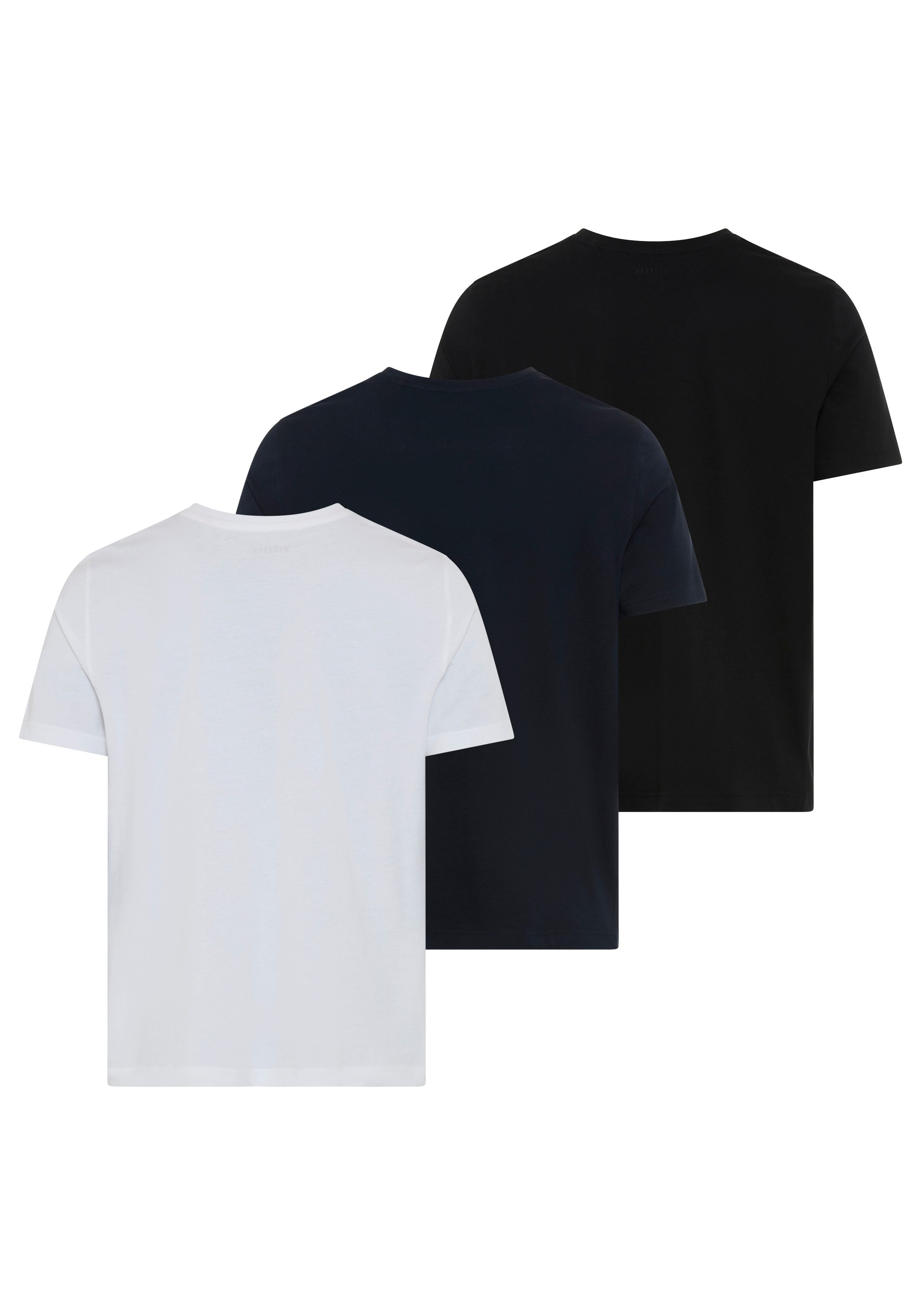 MUSTANG T-Shirt MUAlex 3-Pack (Packung, 3-tlg) auch ideal zum Unterziehen