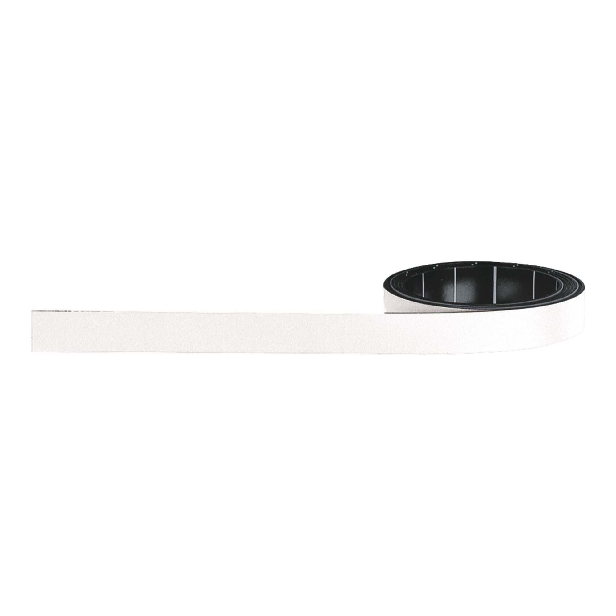 magnetoplan® Begrenzungsmagnetband Magnetoplan magnetoflex-Band, weiß, 10 mm x 1 m