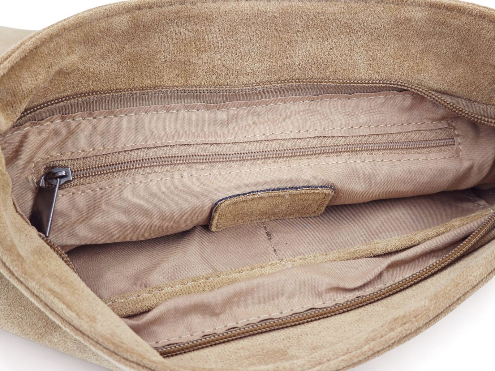 styleBREAKER Schultertasche Samtige Schultertasche (1-tlg)