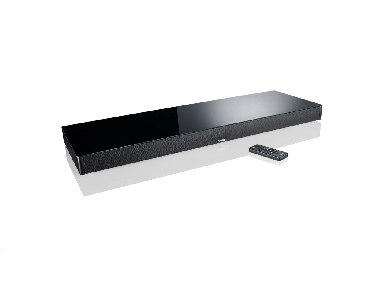 CANTON Smart Sounddeck 100 Soundbar (300 W, Dolby Atmos, 3 Wege Bassreflexsystem, Sprachsteuerung)