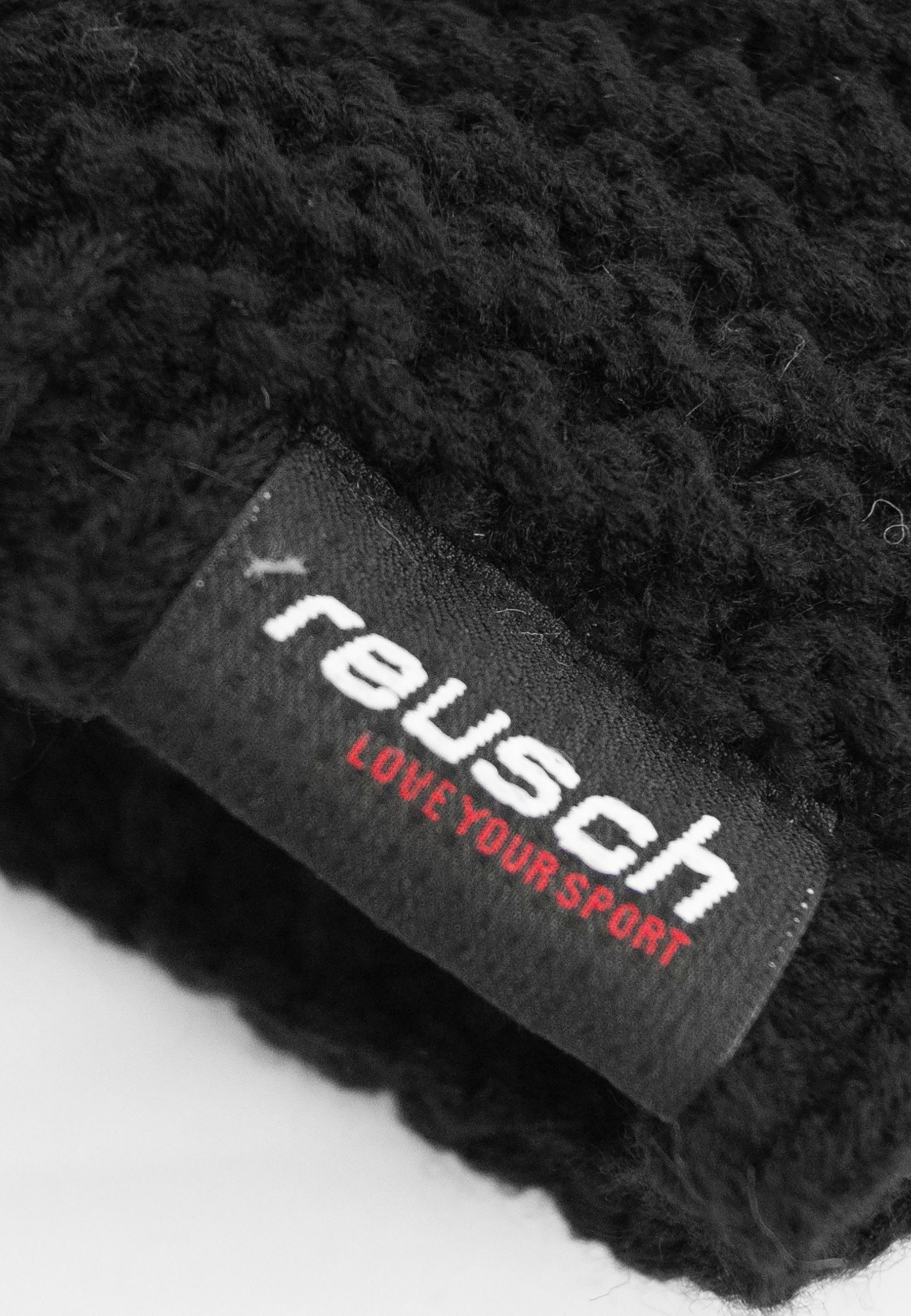 Reusch wärmem Aron (1-St) mit Beanie Beanie schwarz Futter