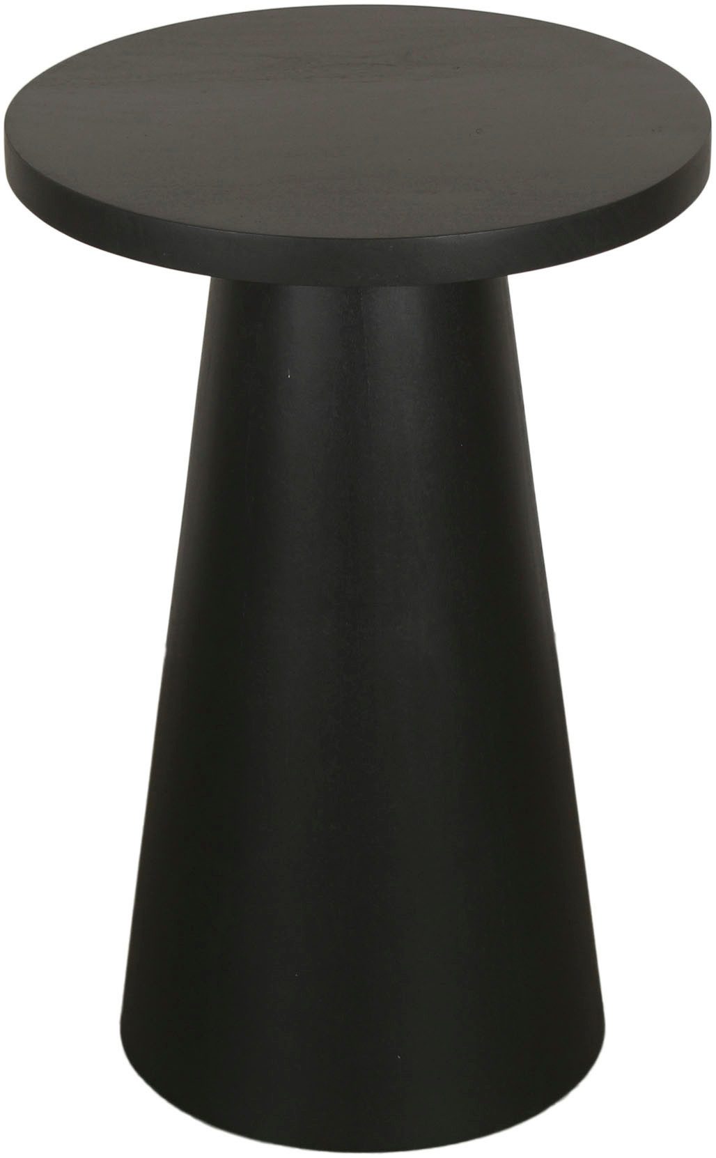 byLIVING Beistelltisch Cone, aus Massivholz in schwarz oder white wash, ver günstig online kaufen