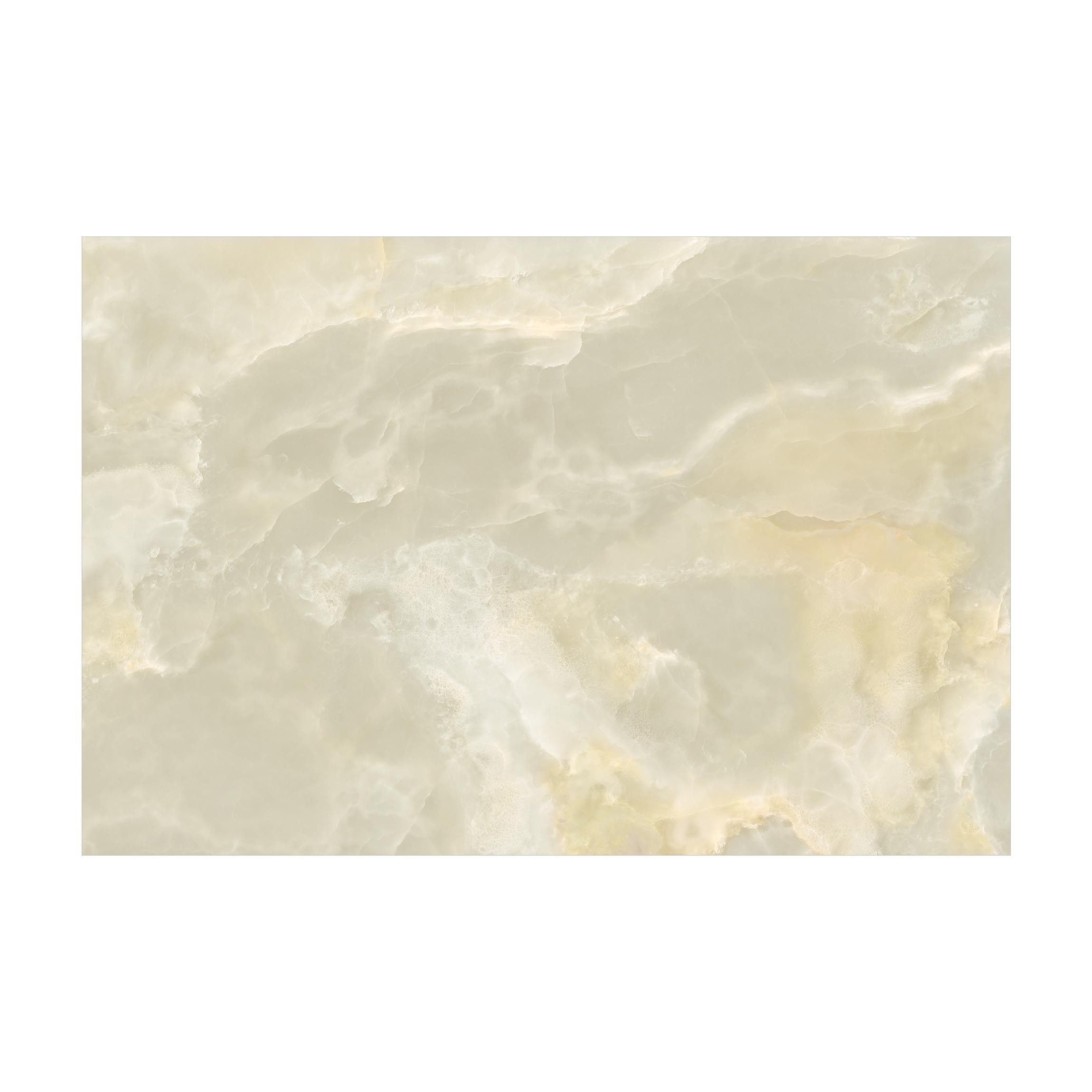 Bilderdepot24 Teppich Vinyl Wohnzimmer Schlafzimmer Flur Küche 3D Steinoptik Marmor, rechteckig - beige glatt, nass wischbar (Küche, Tierhaare) - Saugroboter & Bodenheizung geeignet