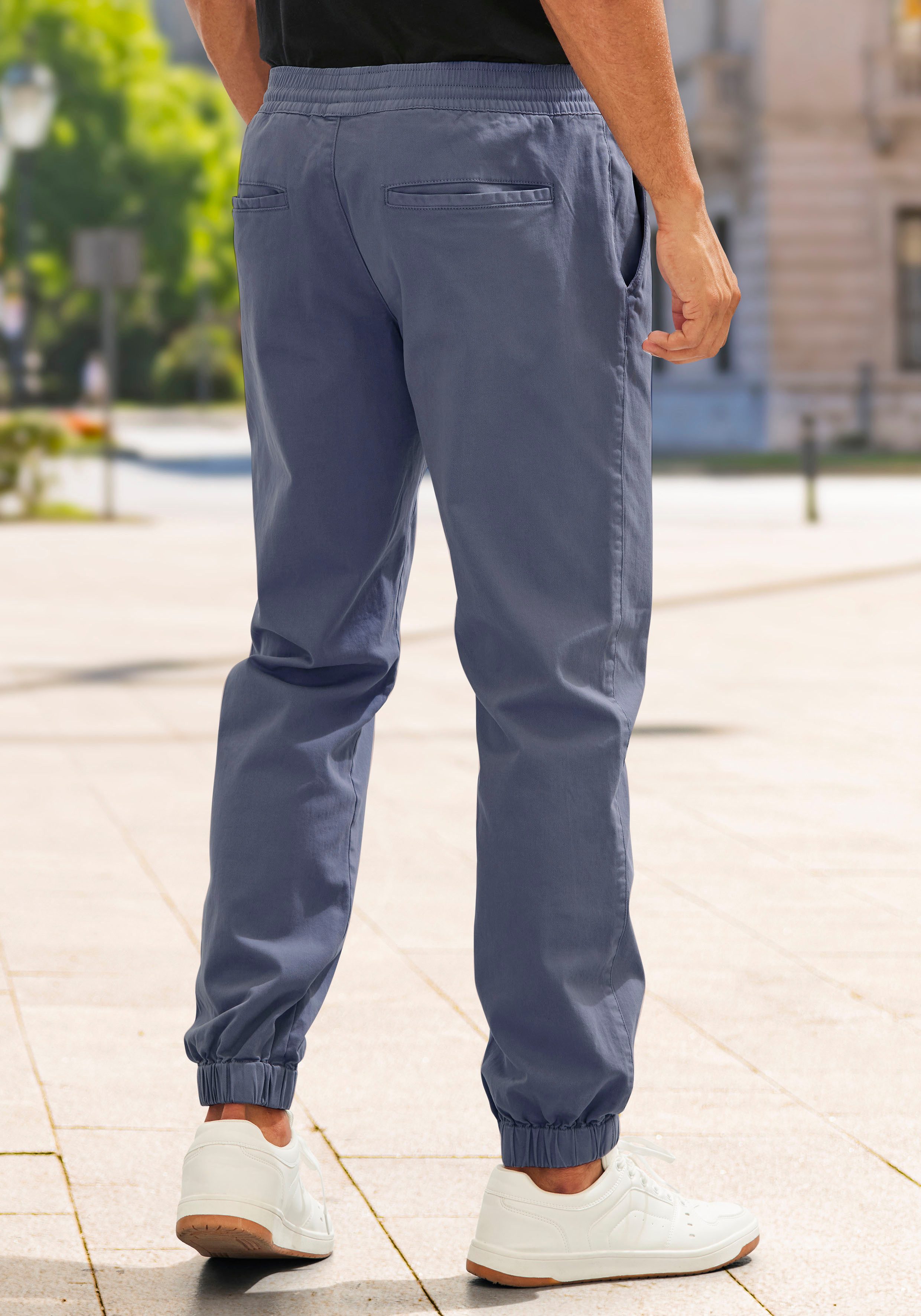 John Devin Jogger Pants Jogg Pants aus elastischer Baumwoll-Qualität