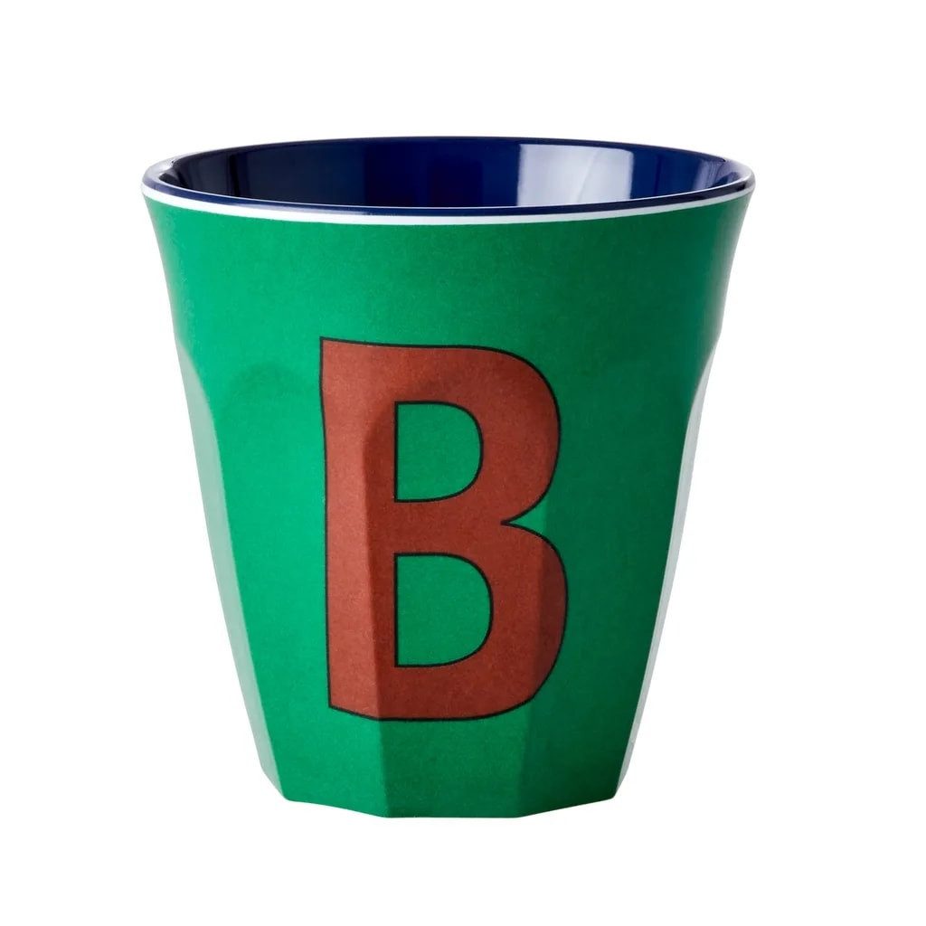 rice Trinklernbecher RICE Becher - B, 250 ml, Melamine, Farbe: Wald grün