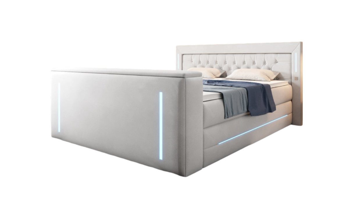 Luxusbetten24 Boxspringbett Divalo, mit TV Lift günstig online kaufen