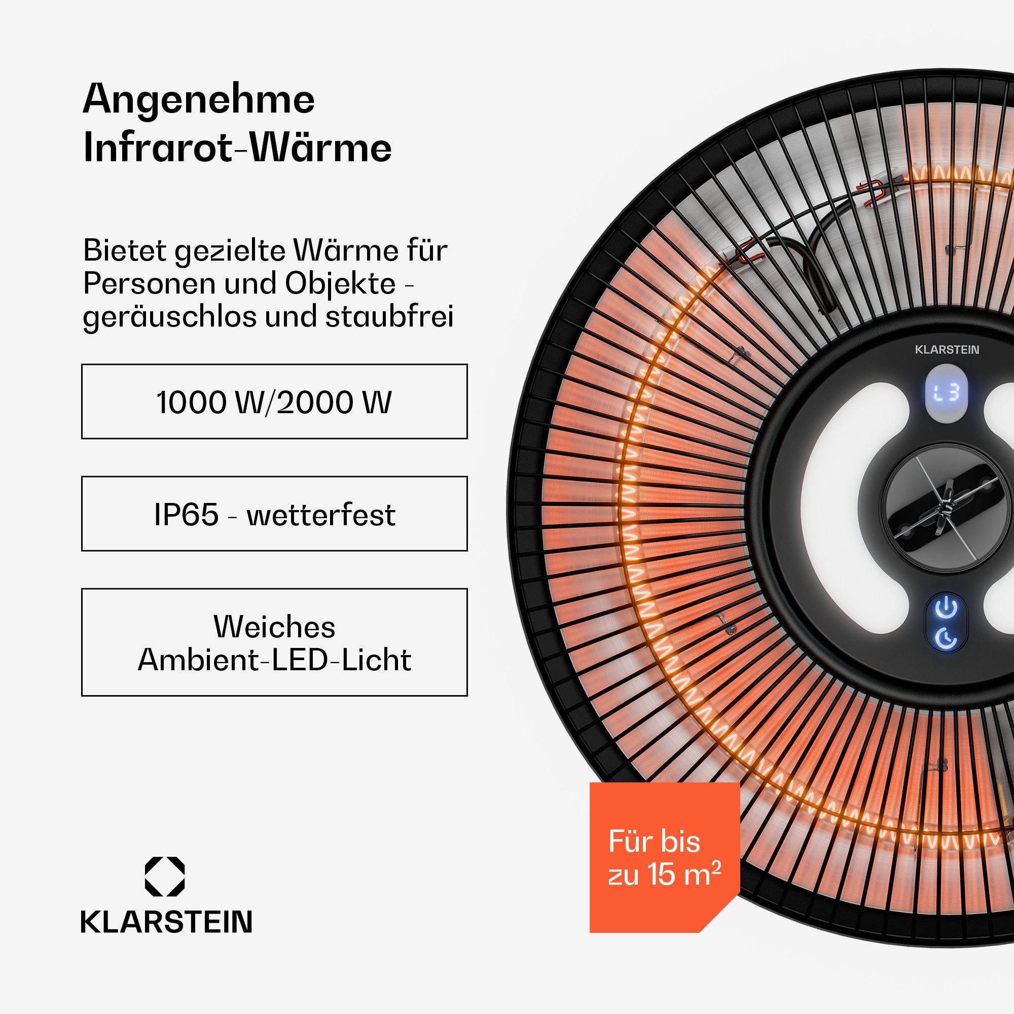 Klarstein Heizkörper LumiHeat