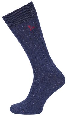 Sarcia.eu Haussocken Grau-dunkelblaue, lange Socken für Herren - 3 Paar 40/42 EU
