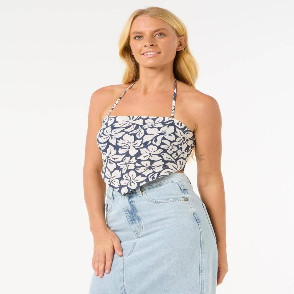 Rip Curl Bandeautop Drapiertes Bandeau-Top – Elegantes Sommertop günstig online kaufen