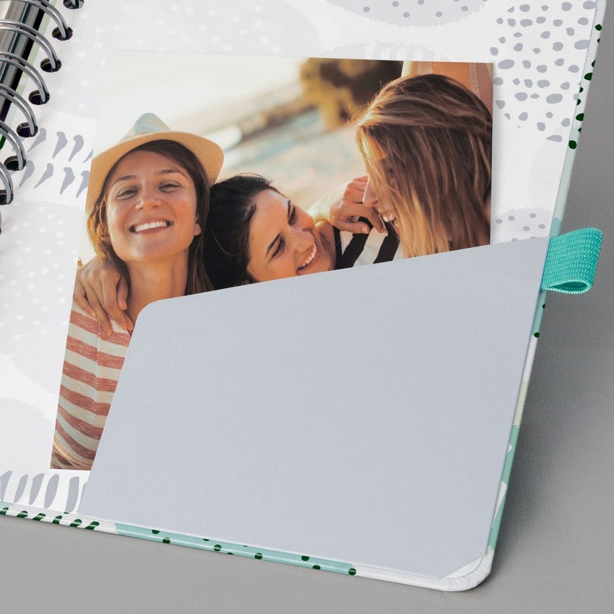 Sigel Buchkalender Tagesplaner Jolie (EN) undatiert ca. A5 Mint Inspiration 240 Seiten 12