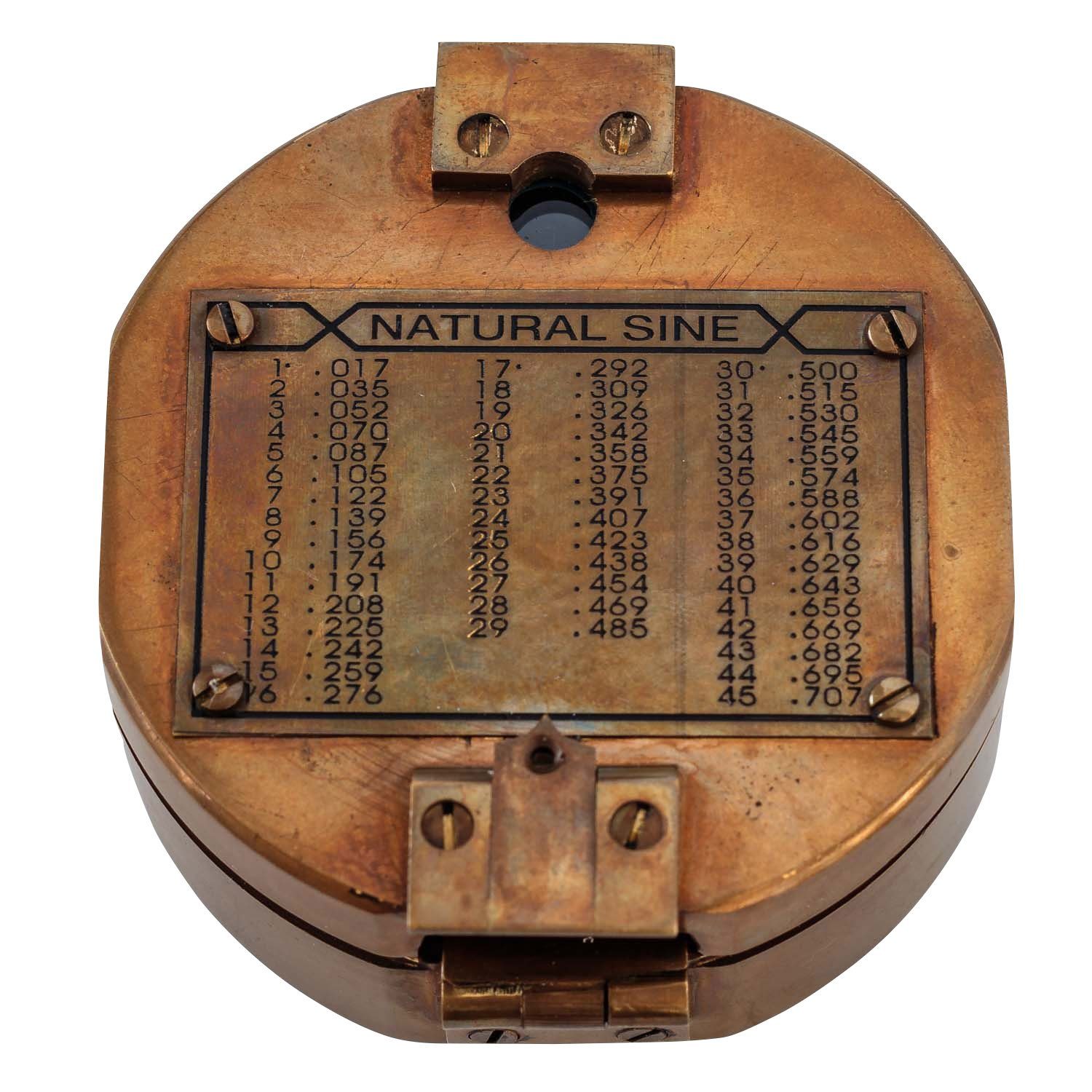 Antik-Stil Navigation Aubaho Messing Maritim Replik Kompass Glas Kompass Peilkompass