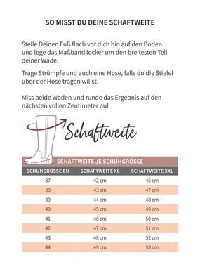 Sheego Große Größen Weitschaftstiefel aus Lederimitat, mit Zierschnalle