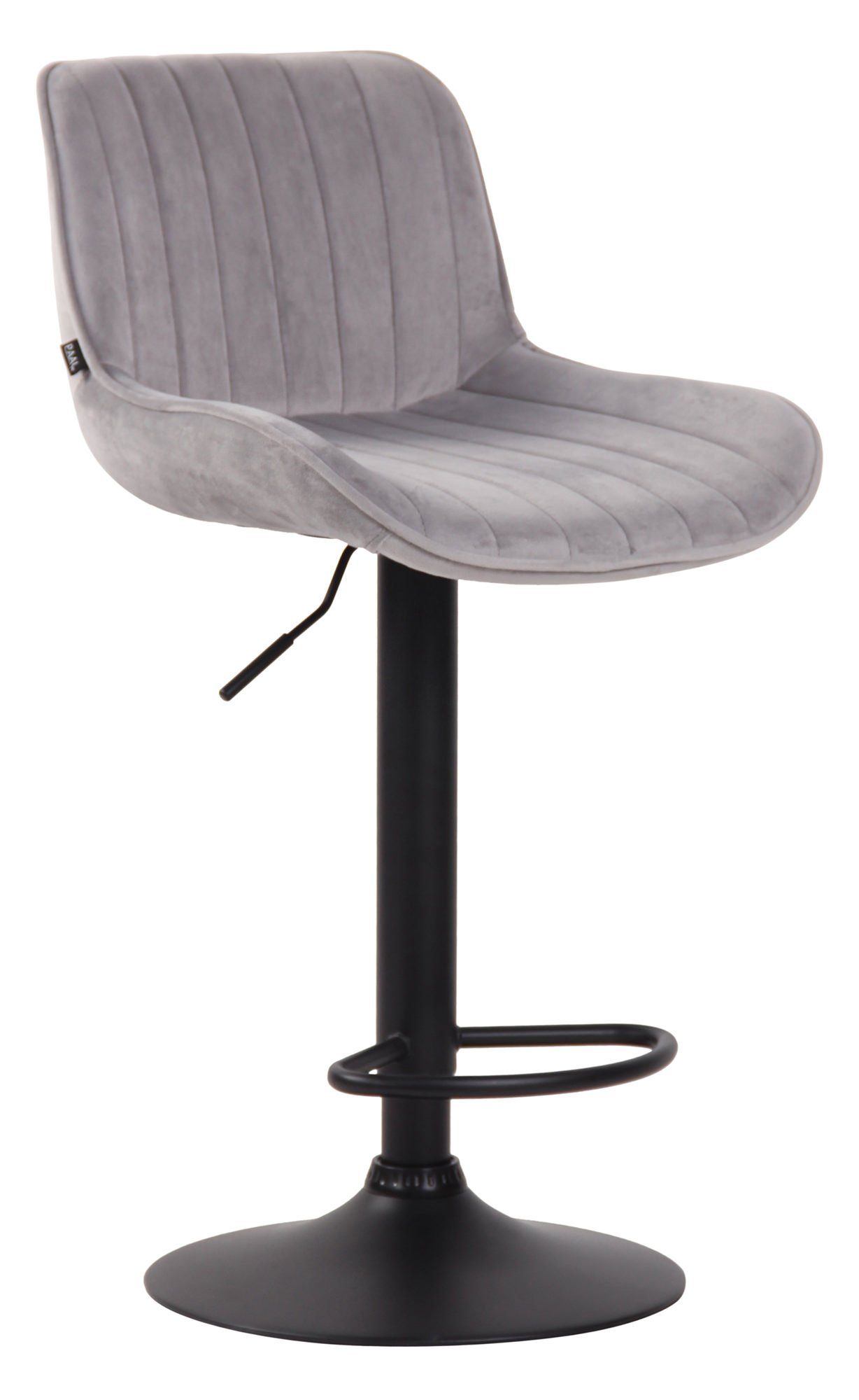 Barhocker Barhocker Lentini Samt schwarz