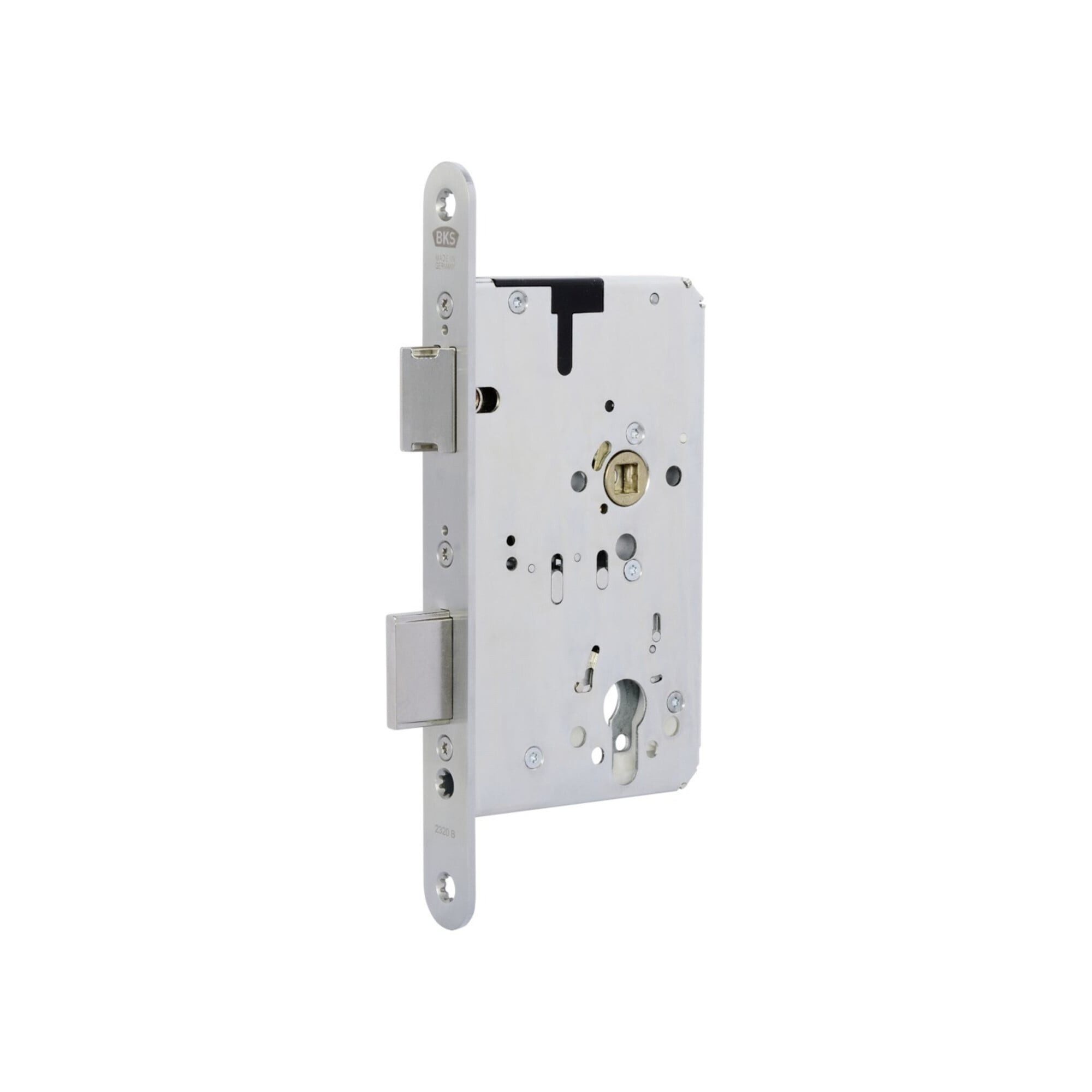 BKS Profilzylinder Panik-Einsteckschloss 2320 Fkt.B rd 20/65/72/9mm DIN R VA BKS