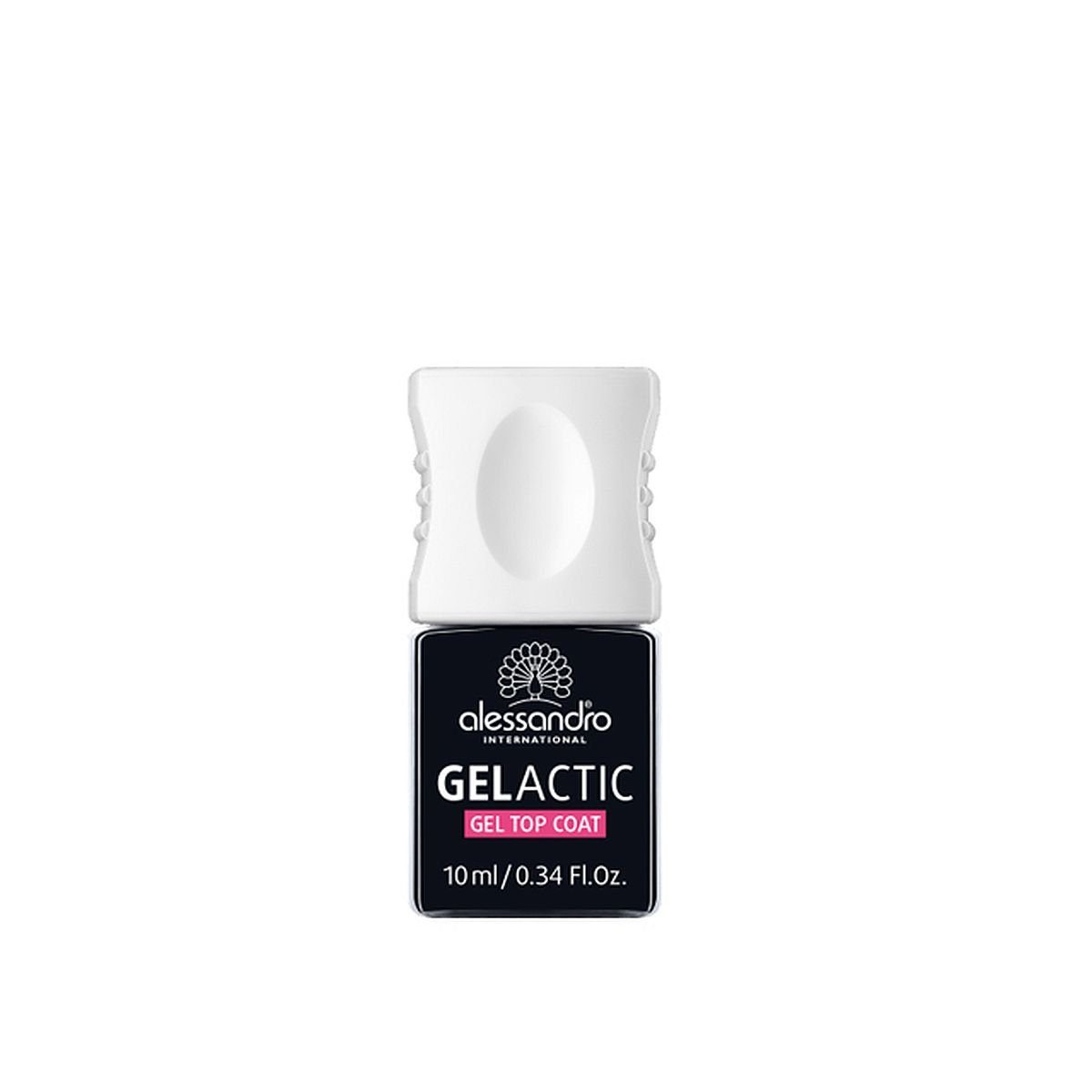 alessandro international Nagellack Alessandro GELACTIC Gel Top Coat 10 ml, Klassischer Nagellack mit brillantem Glanz