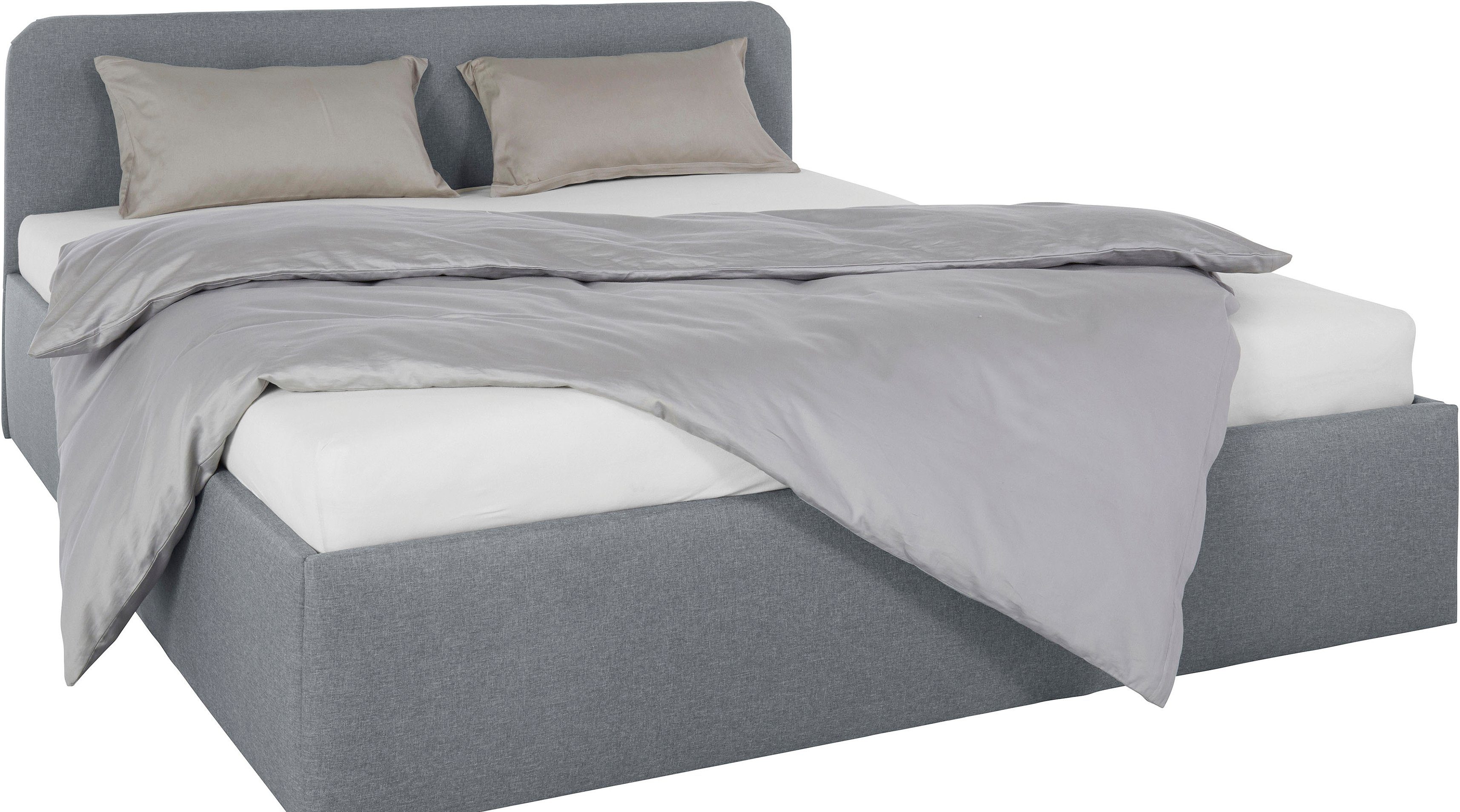 Westfalia Schlafkomfort Polsterbett Rostock, auch mit Stauraum und Kopfteil günstig online kaufen