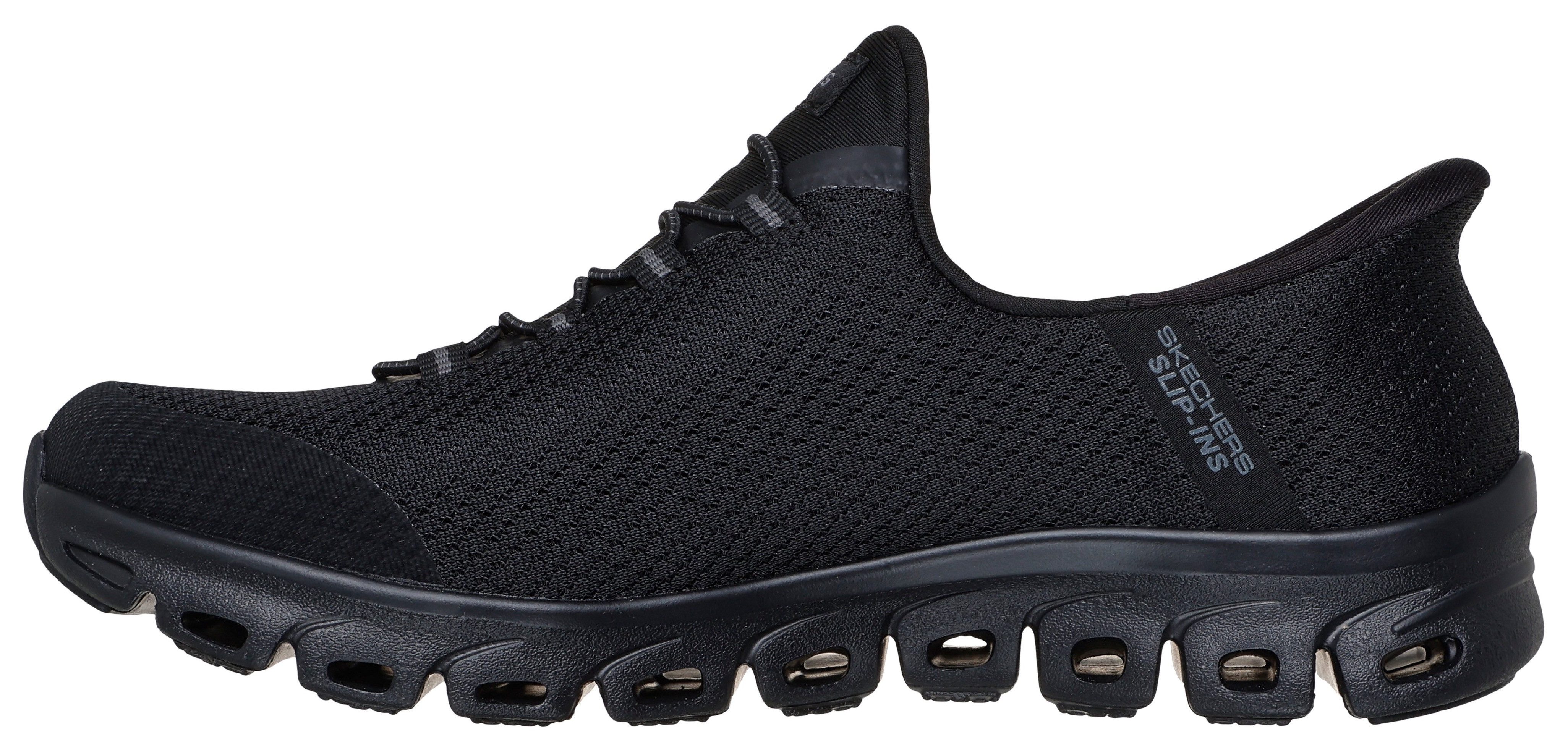 Skechers GLIDE-STEP-PURSUIT Slip-On Sneaker Freizeitschuh mit elastischem Einstieg – Bild 4 von 5