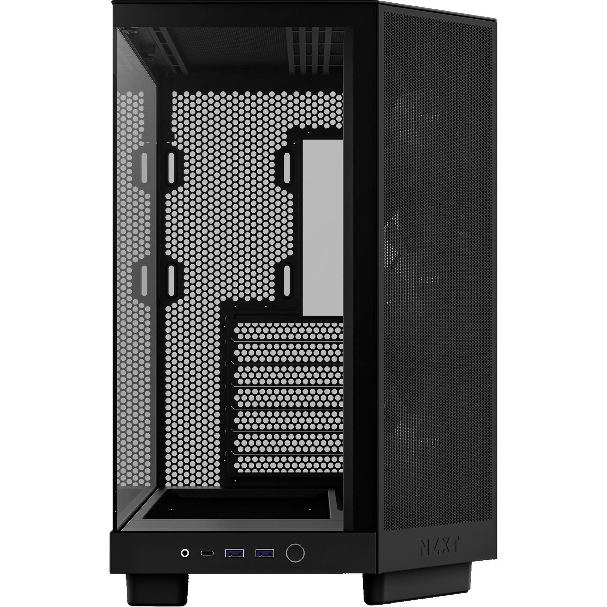 NZXT PC-Gehäuse NZXT H6 Flow RGB, Tower-Gehäuse, (Tempered