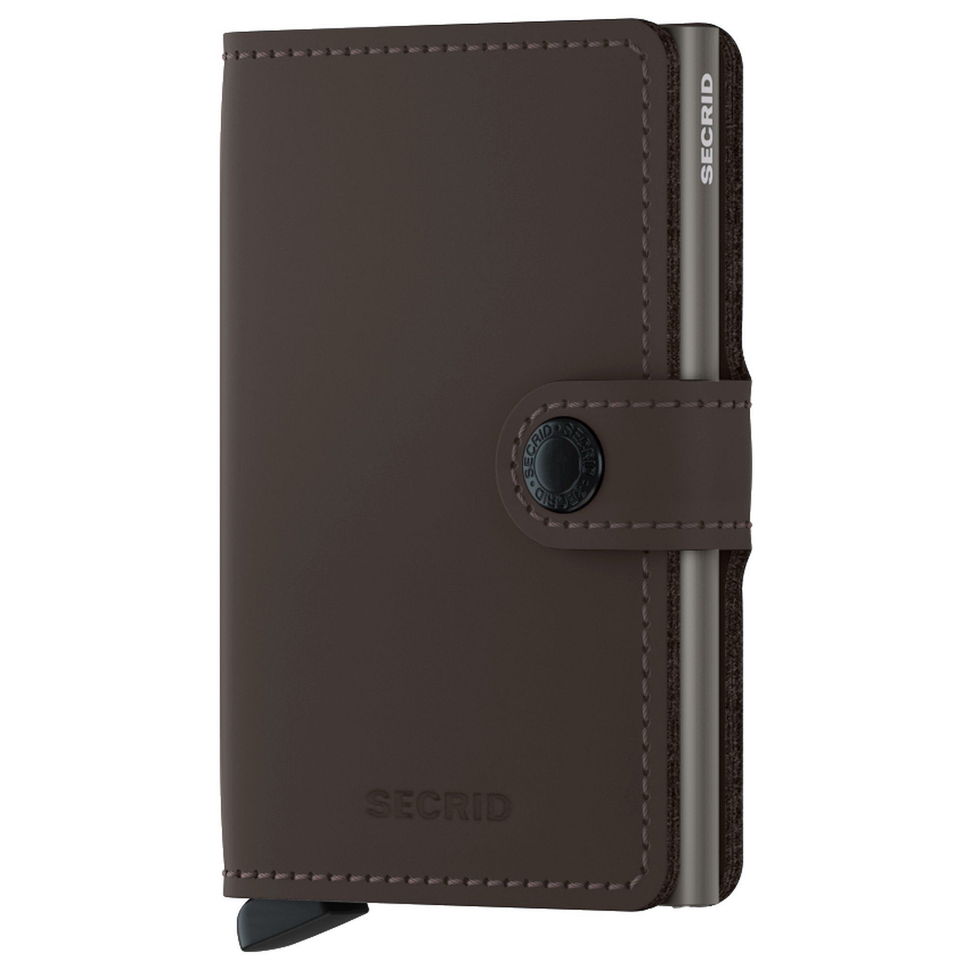 SECRID Geldbörse Matte Slimwallet - Geldbörse RFID 6.8 cm (1-tlg) truffle