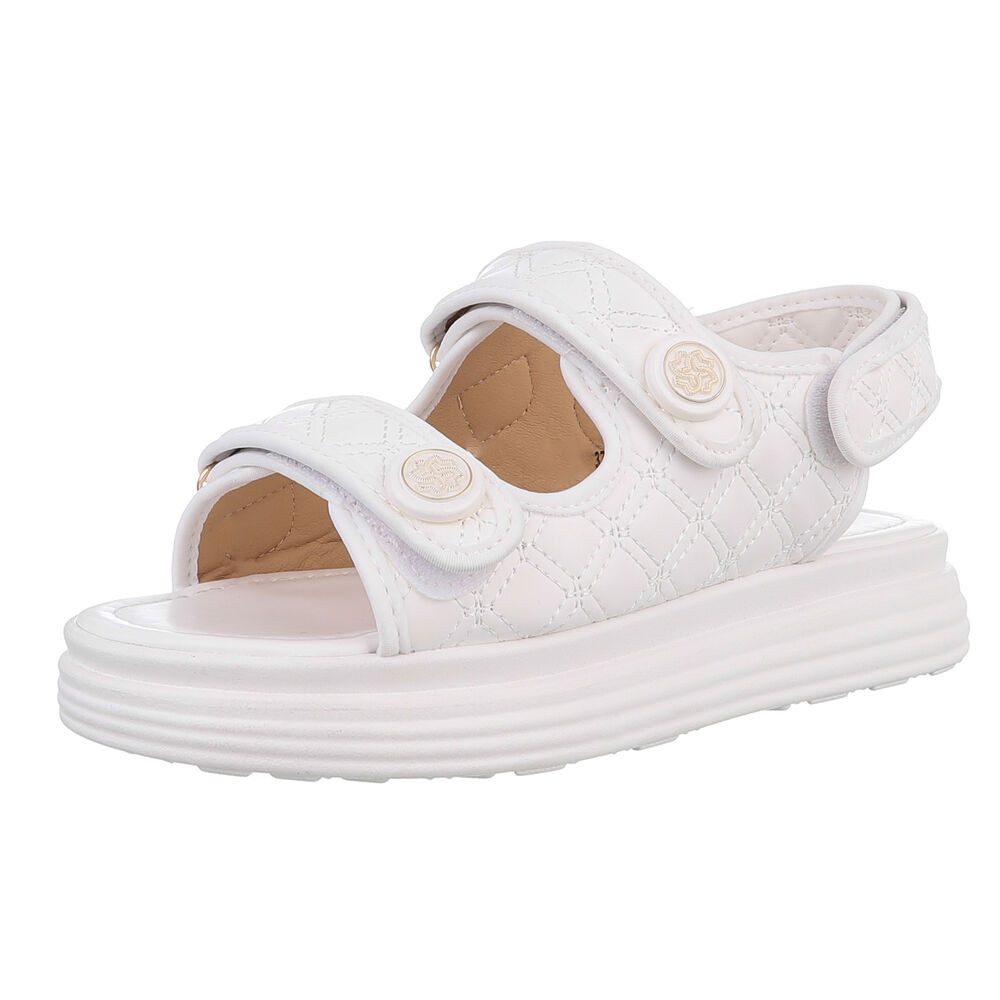 Ital-Design Komfortable Sandalen mit verstellbaren Riemen Riemchensandalett günstig online kaufen