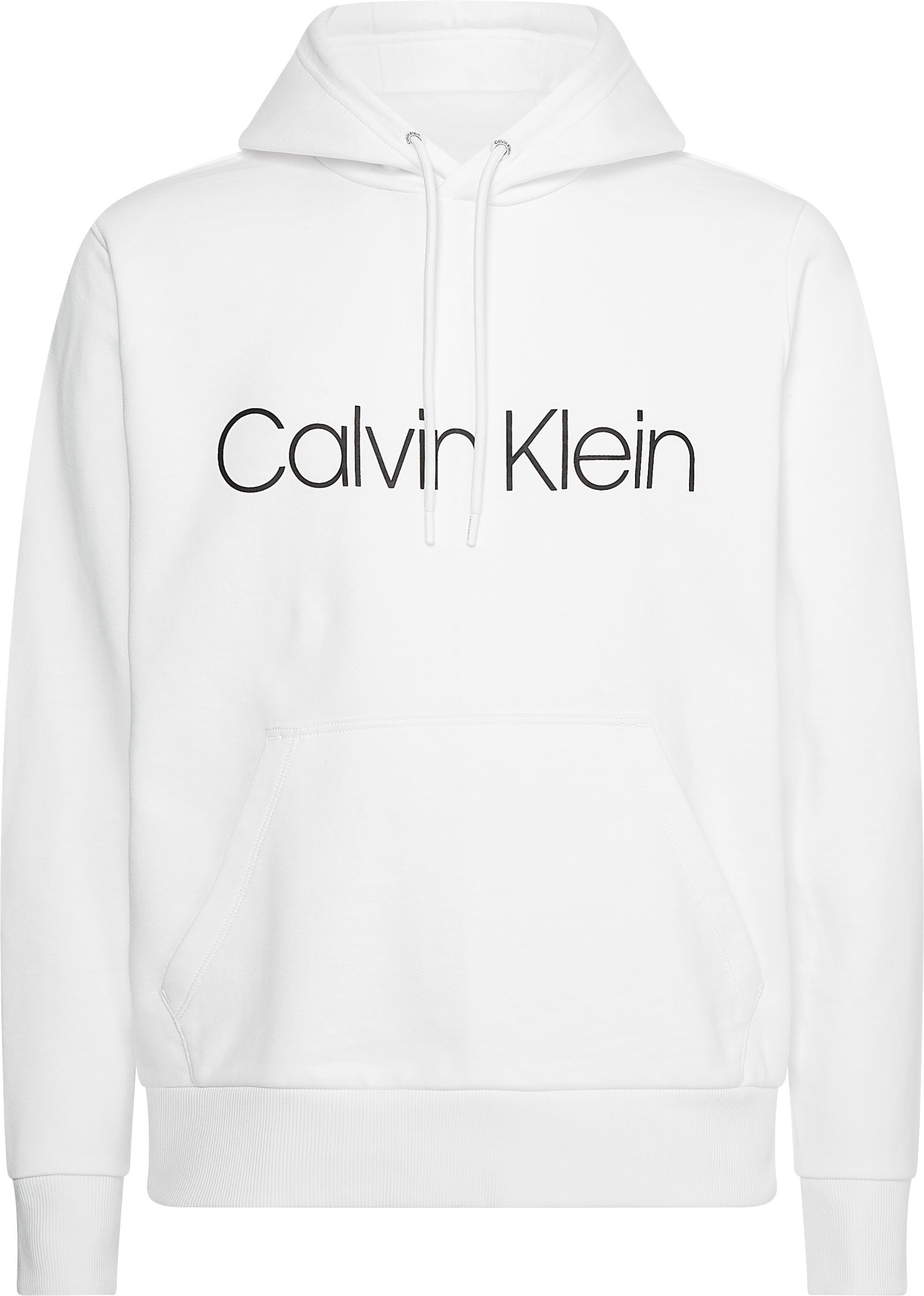 Calvin Klein Kapuzensweatshirt COTTON LOGO HOODIE calvin white