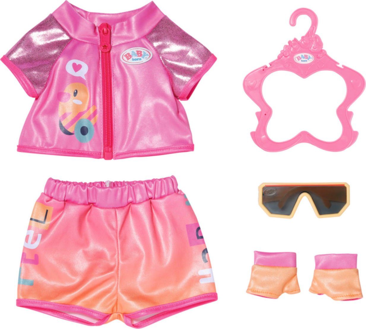 Baby Born Puppenkleidung Fahrrad Outfit 43 cm günstig online kaufen