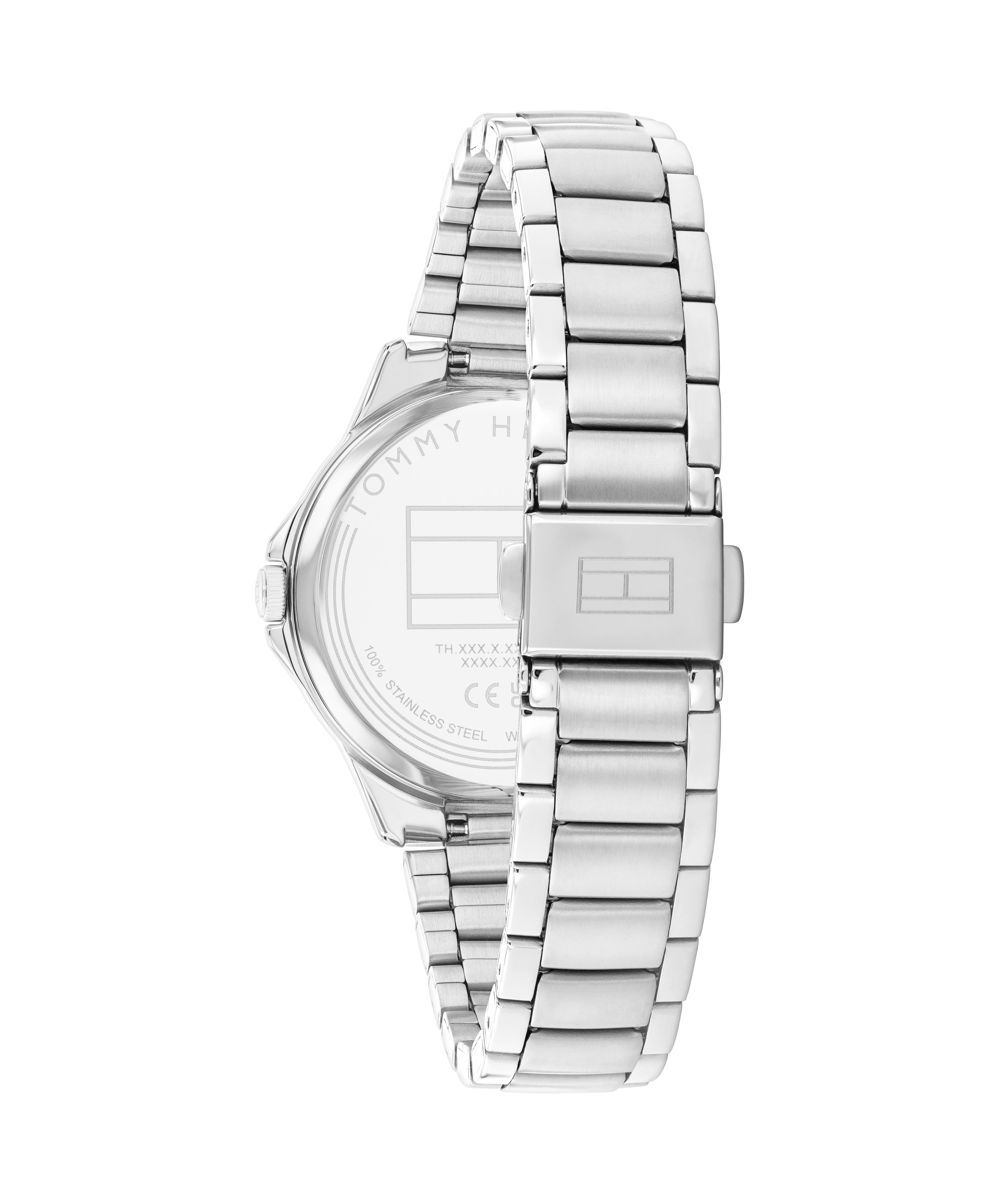 Tommy Hilfiger Quarzuhr CHLOE 1782826, Armbanduhr, Damenuhr, Edelstahlarmband, analog