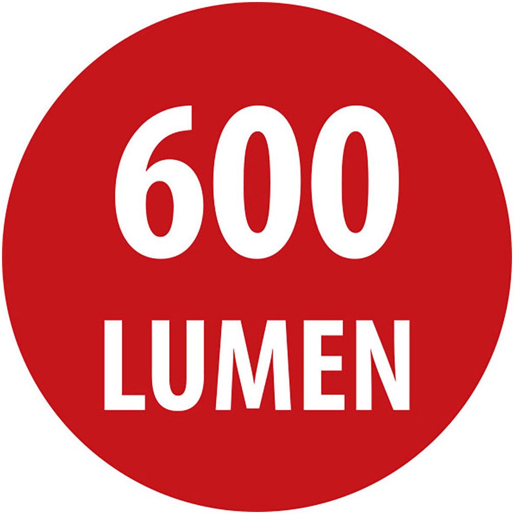 Brennenstuhl Arbeitsleuchte Mini LED Taschenlampe MTL 600 A, Ein-/Ausschalter, Nachtlichtfunktion, USB-Ladefunktion, LED fest integriert, rot, Kaltweiß, Warmwei – Bild 5 von 5